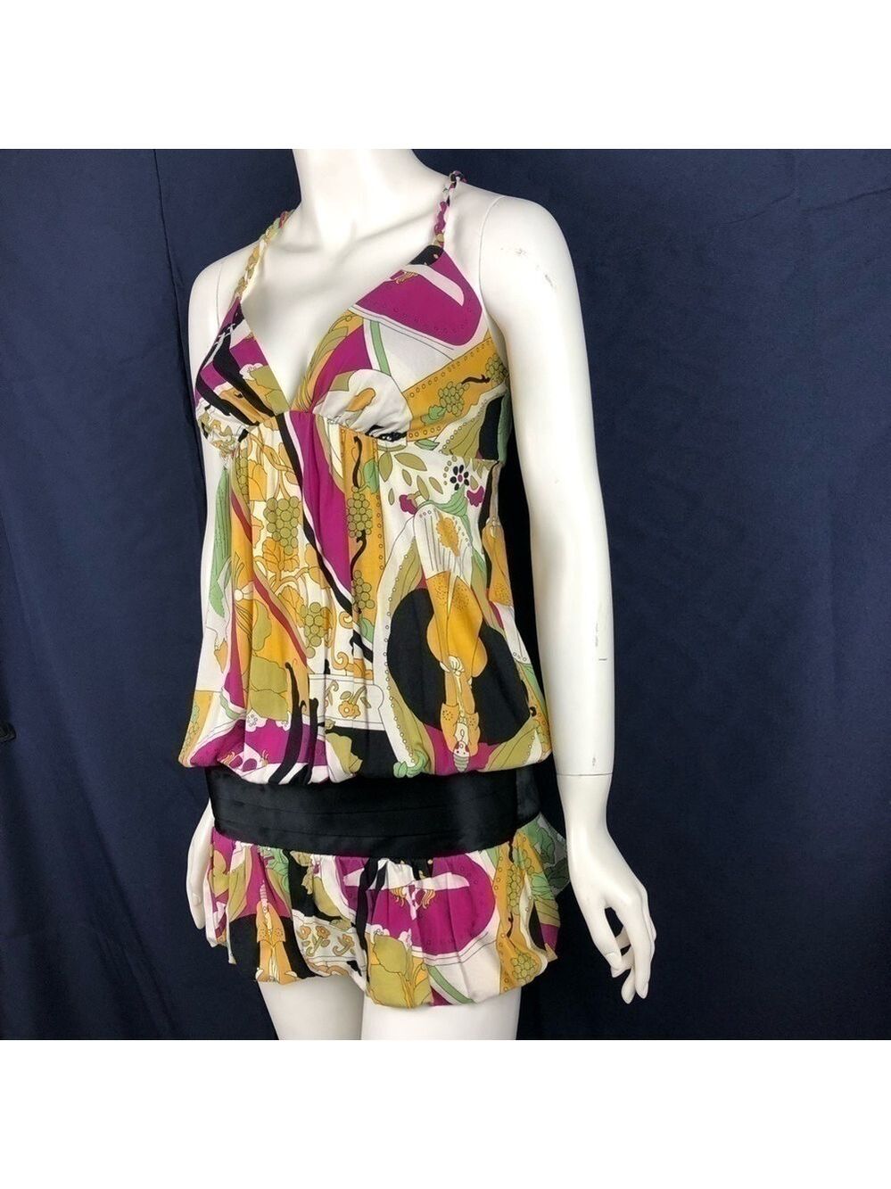 NEW-VOOM by Joy Han Nouveau Racer Back Mini Dress